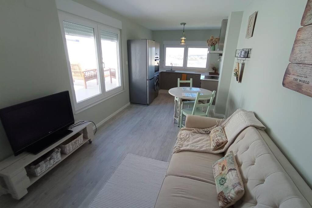 Loft Con Vistas Playa Foz Apartment Exterior foto